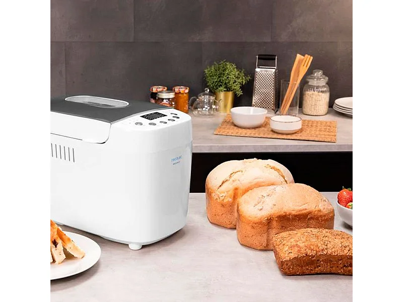 Panificadora multifunción Cecotec Bread&Co 1500 PerfectCook 1,5kg 850W blanco