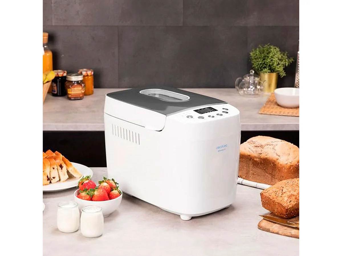 Panificadora multifunción Cecotec Bread&Co 1500 PerfectCook 1,5kg 850W blanco