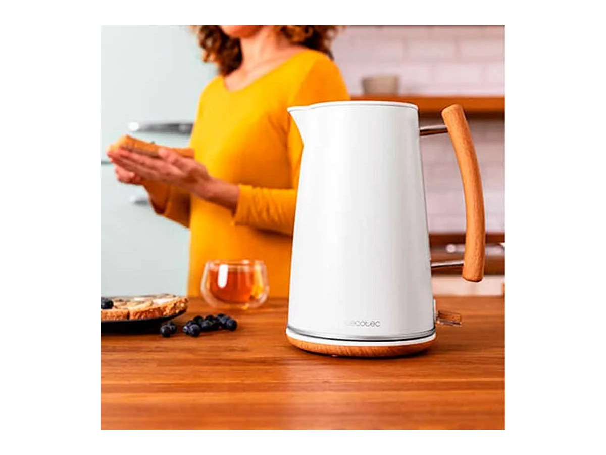 Bouilloire Cecotec ThermoSense 400 White Woody