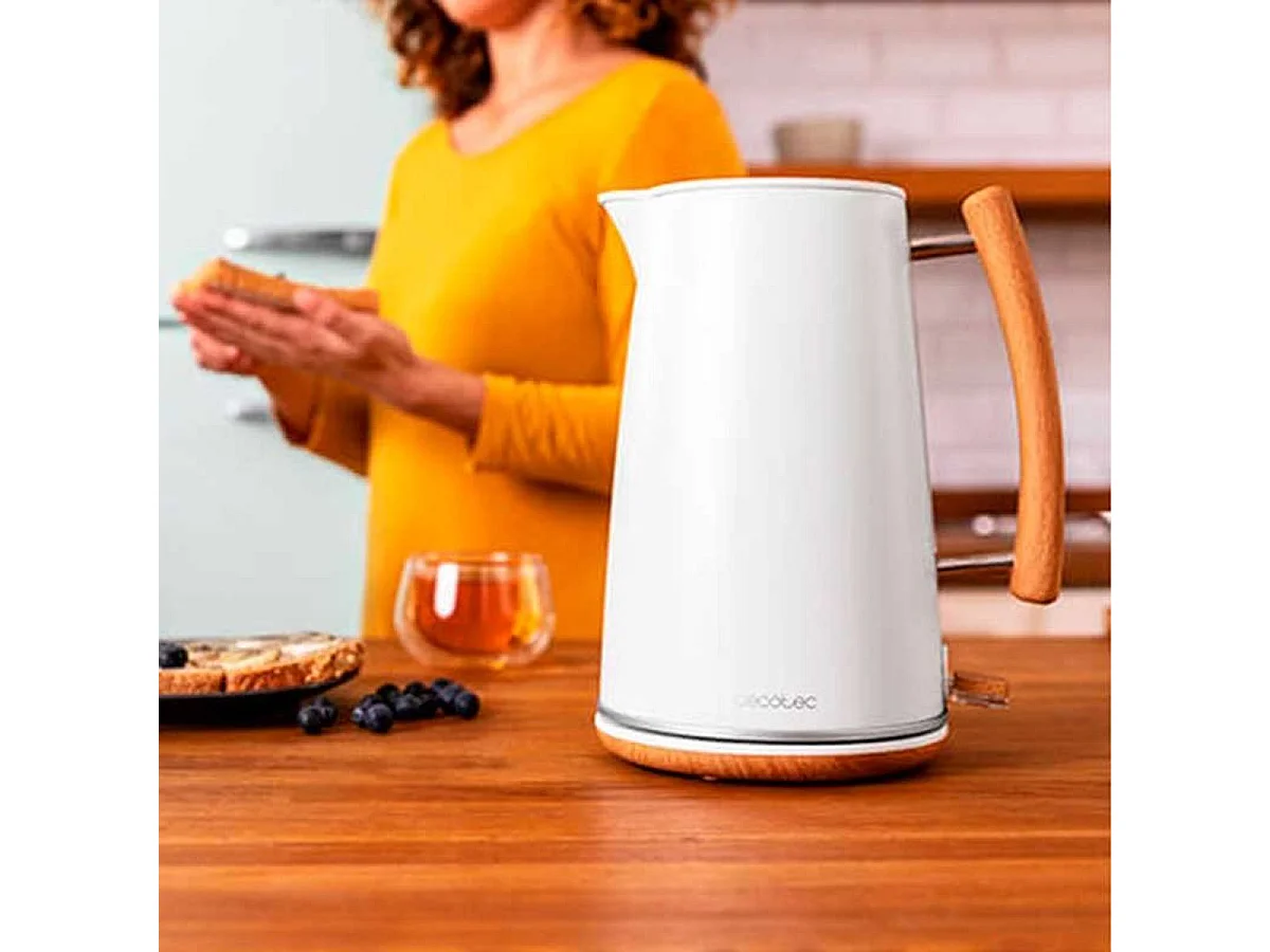 Bouilloire Cecotec ThermoSense 400 White Woody
