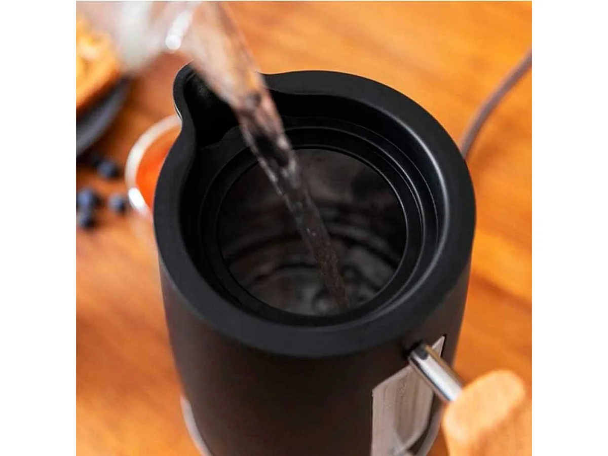 Bouilloire Cecotec ThermoSense 400 Black Woody Noir Acier inoxydable 1,7 L 3000 W