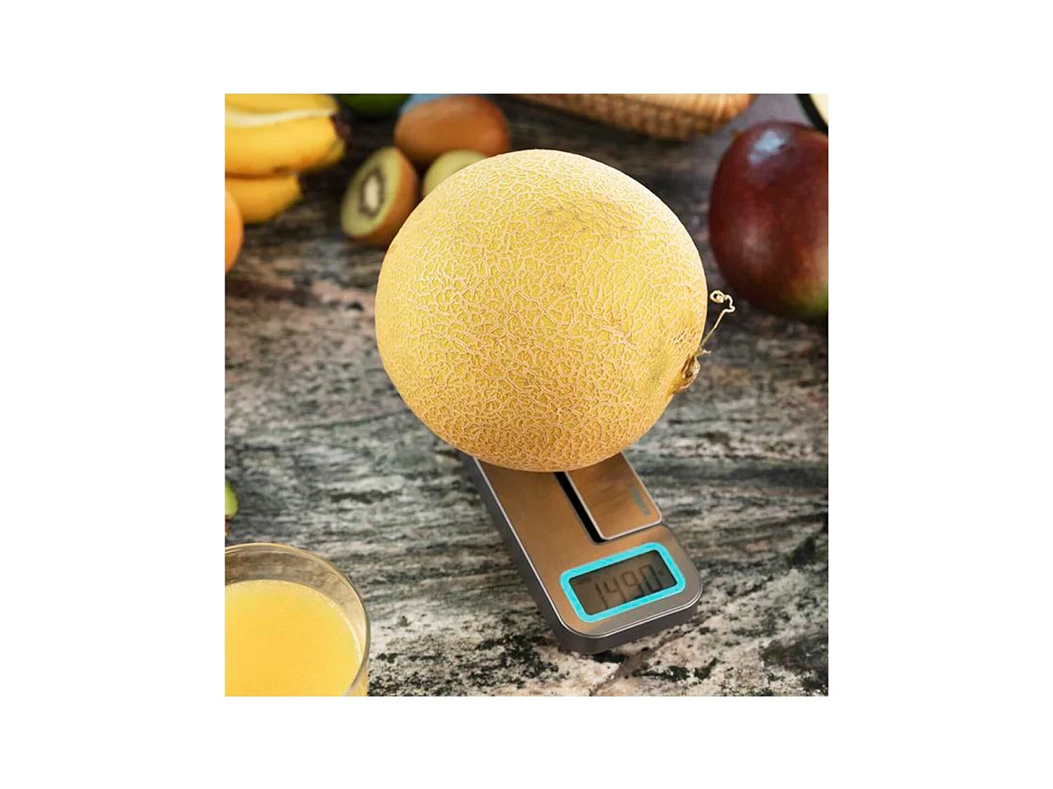 Báscula de cocina Cecotec Cook Control 10100 EcoPower Compact plegable 1g-5kg inox