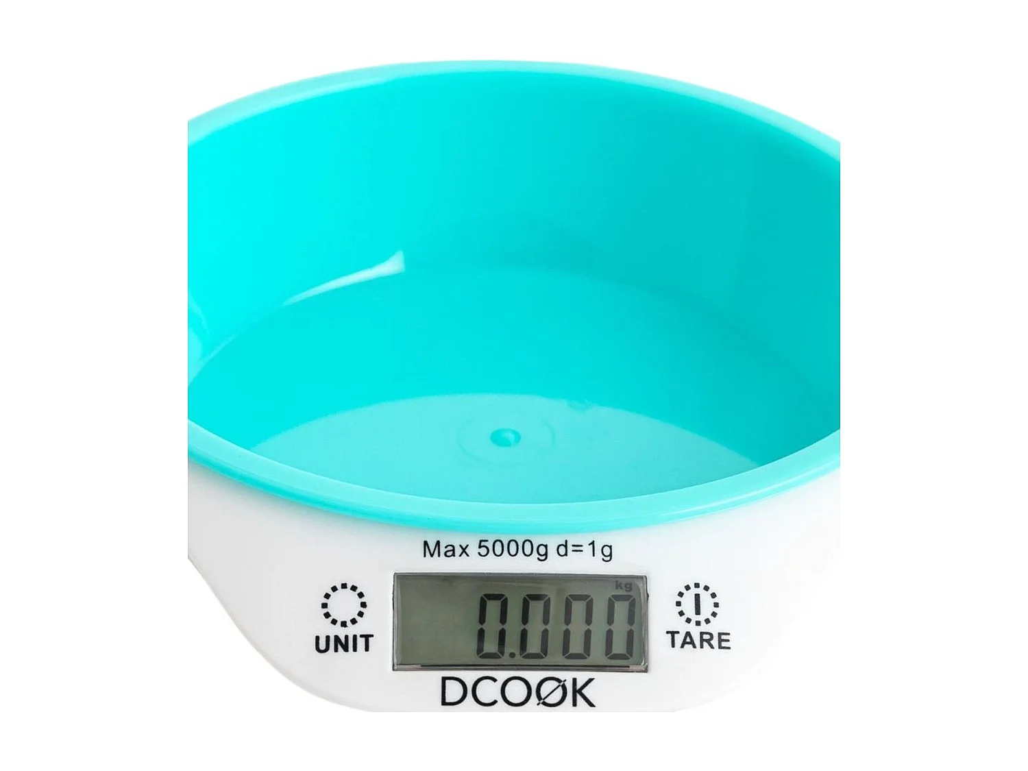 Báscula de cocina Gallery Dcook bol extraíble  azul/blanco