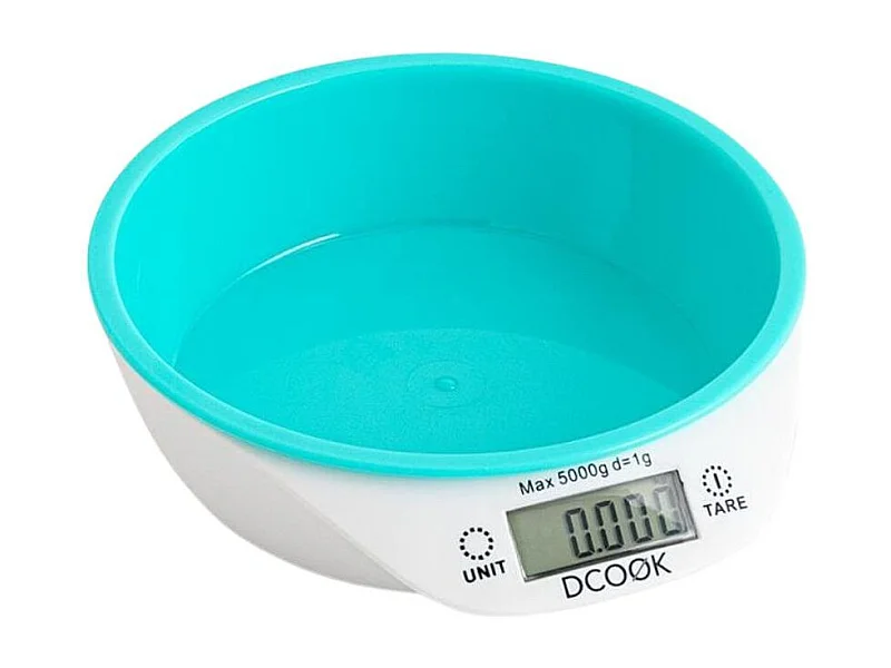 Báscula de cocina Gallery Dcook bol extraíble  azul/blanco