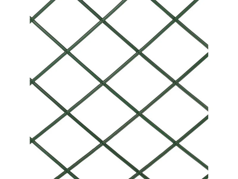 Valla decorativa ProGarden extensible verde oscuro 200x100 cm