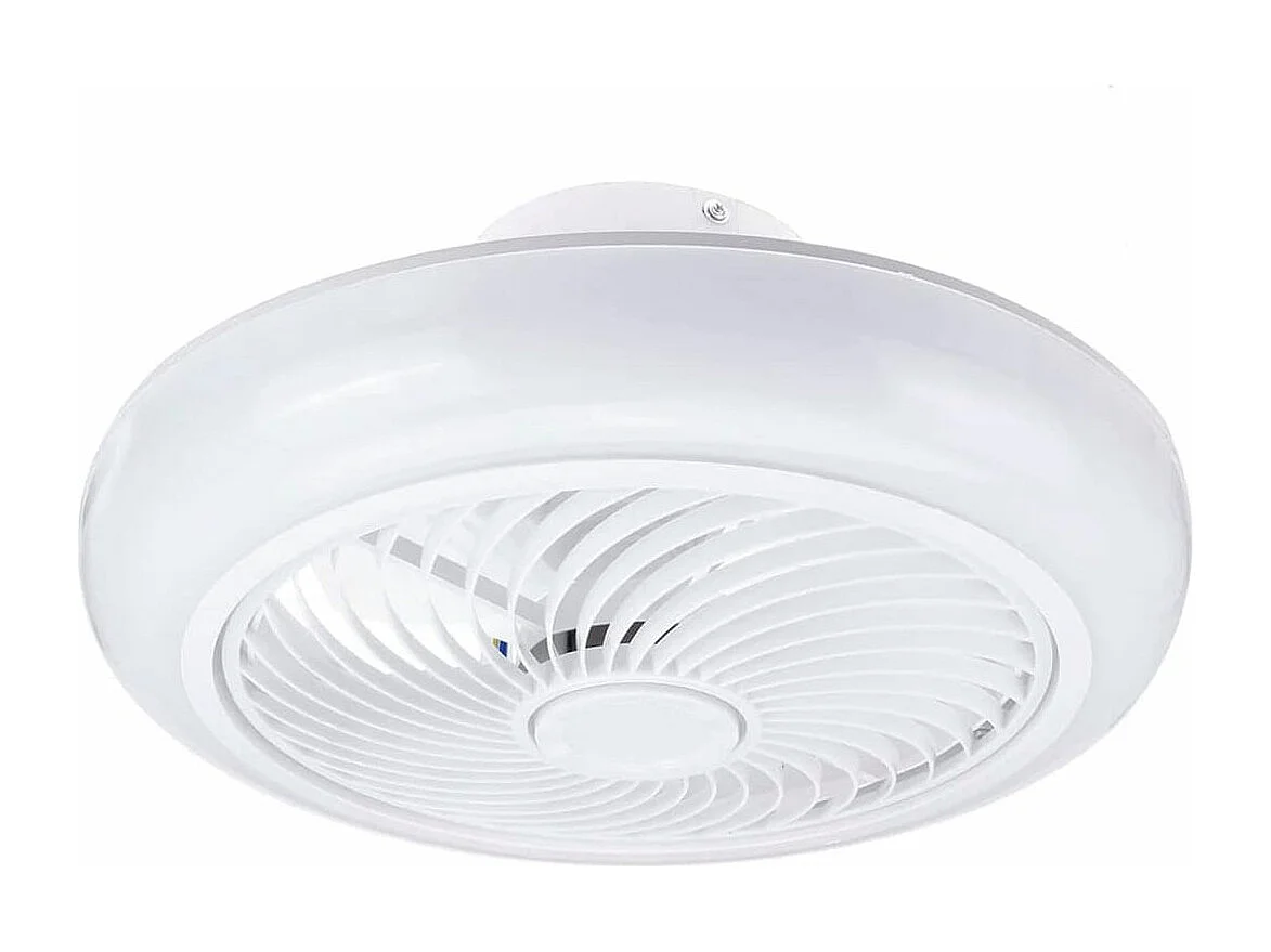 Ventilador de techo Mykonos Bel Air 72W tipo plafón mando a distancia blanco Ø46 cm