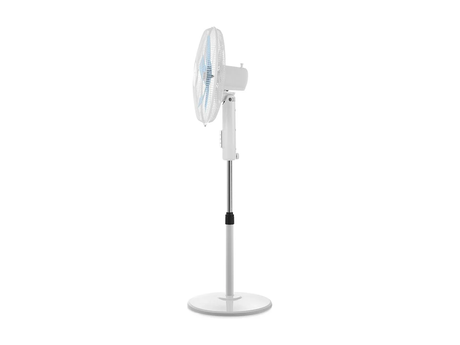 Ventilador de pie Orbegozo SF1040 45W 5 aspas altura regulable blanco Ø40 cm
