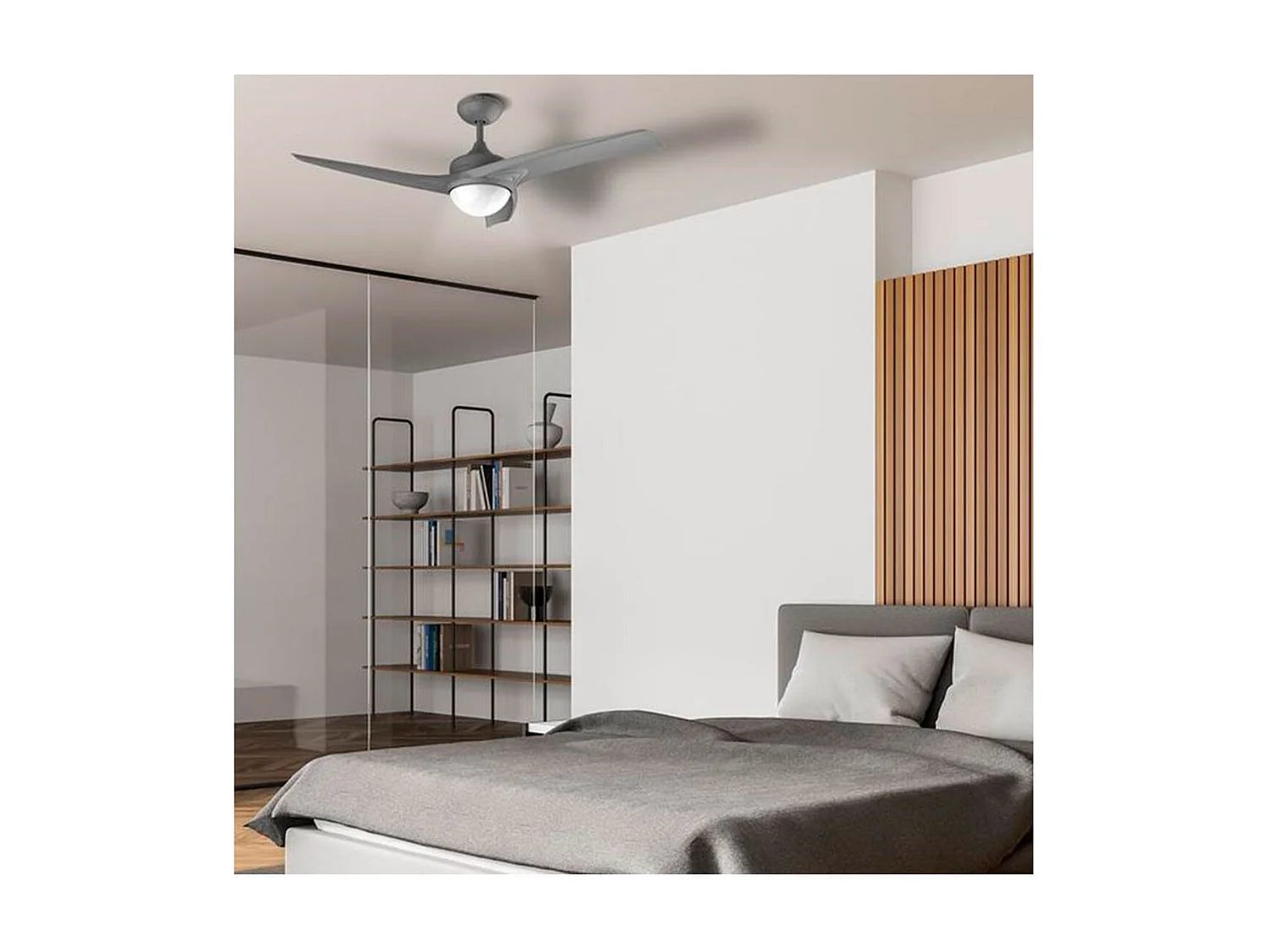 Ventilador de techo Cecotec EnergySilence 560 60W 3 velocidades gris Ø132x43 cm