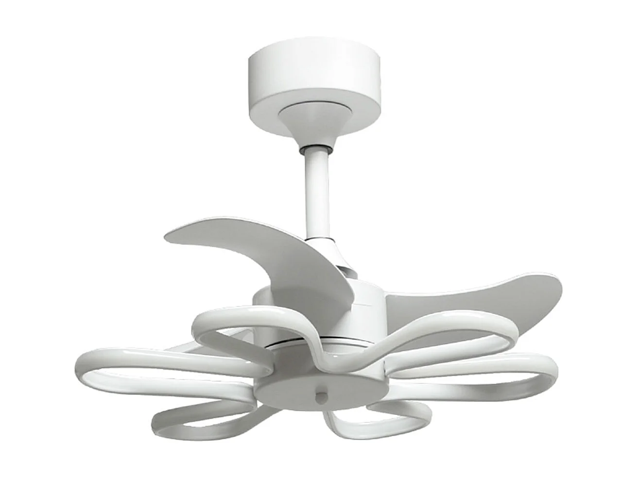 Ventilador de techo Enebro Bel Air DC LED 30+30W blanco Ø53x41 cm