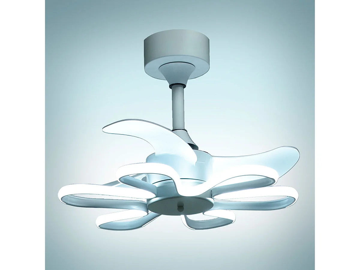 Ventilador de techo Enebro Bel Air DC LED 30+30W blanco Ø53x41 cm