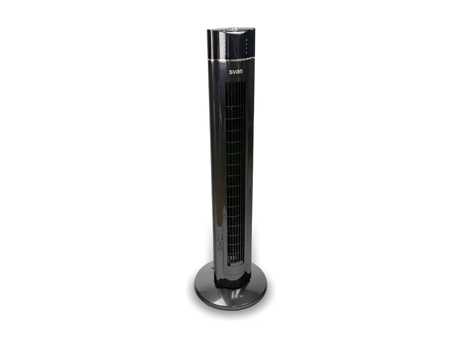 Ventilador de torre Svan SVVE02420TR 3 velocidades oscilante negro Ø32x107,5 cm