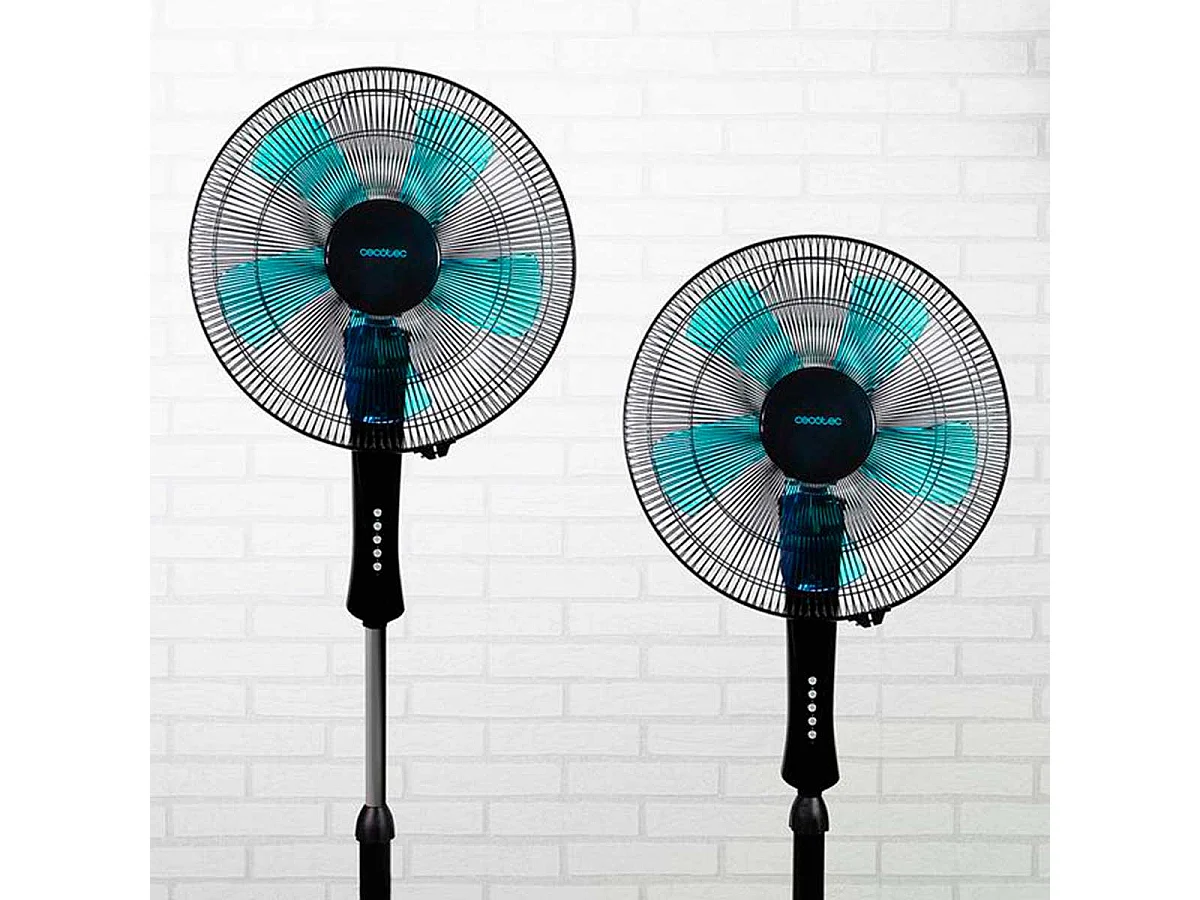 Ventilateur sur Pied Cecotec EnergySilence 530 Power Connected 50 W Noir