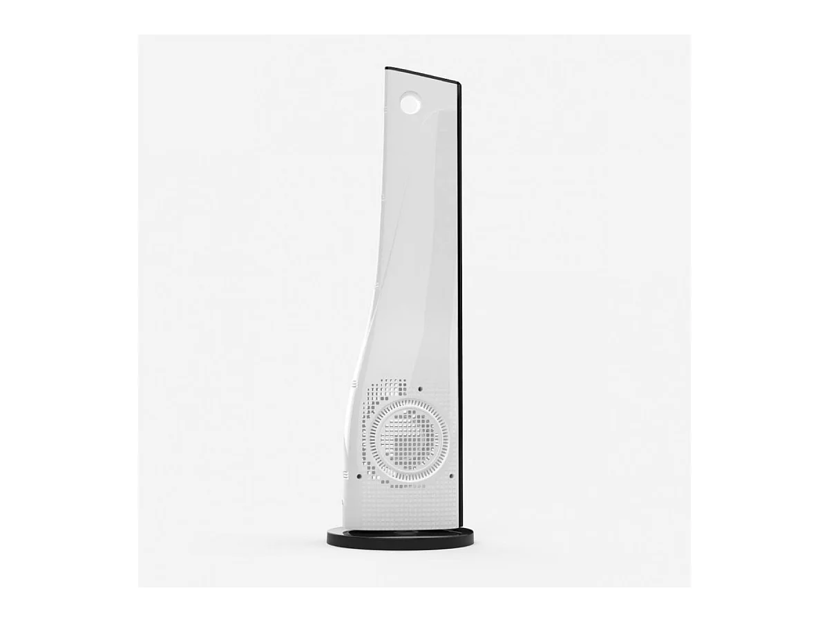 Ventilador de torre Baqueira 5051 digital 50W blanco/negro 90 cm