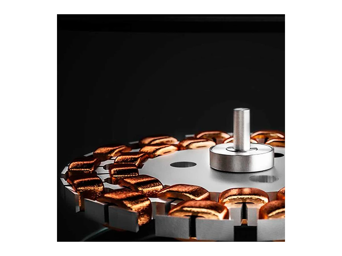 Ventilador de techo EnergySilence Aero 480 con mando 65W 3 velocidades 3 aspas natural/inox