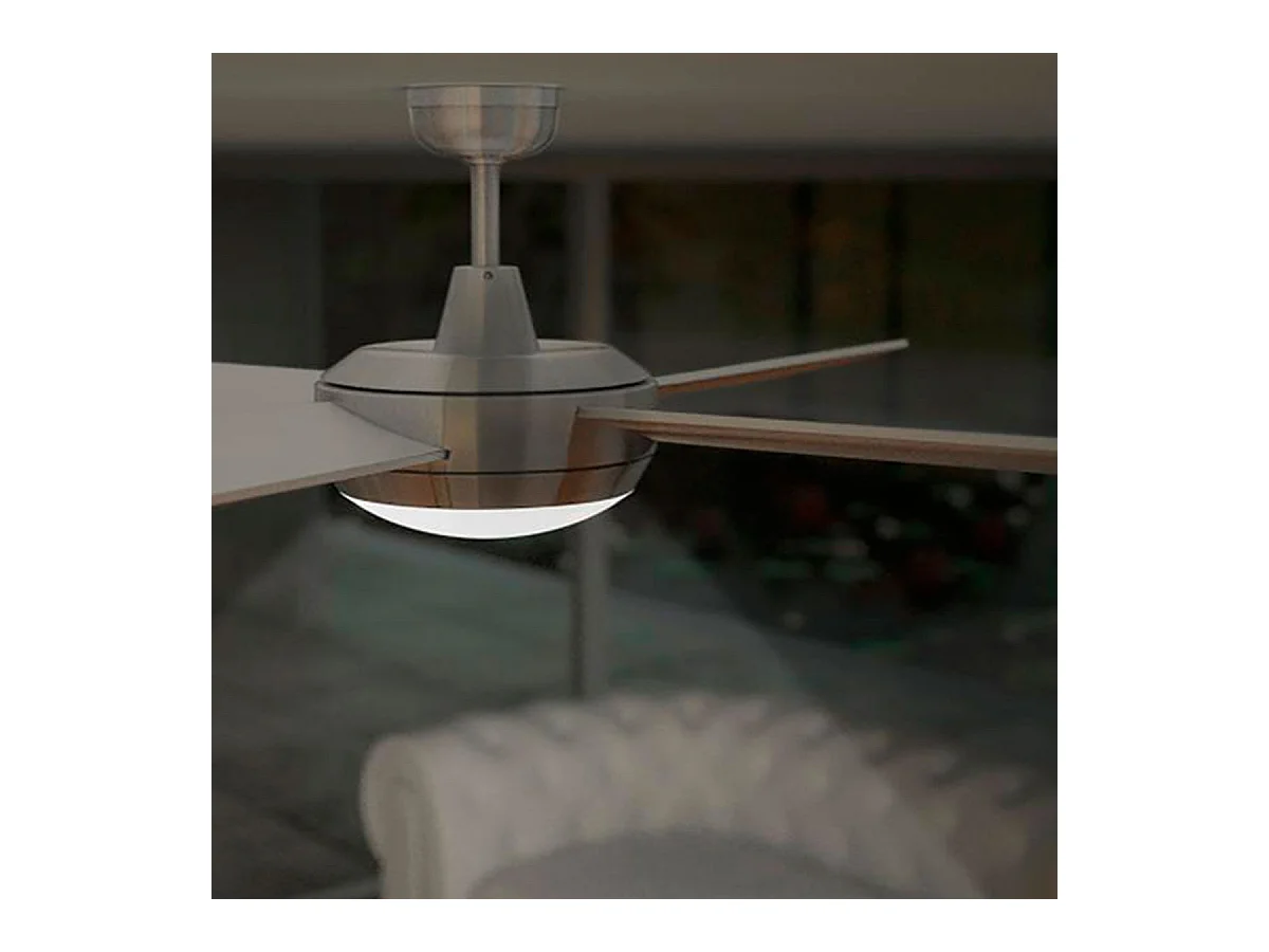 Ventilador de techo Cecotec EnergySilence Aero 570 60W 4 aspas mando a distancia gris