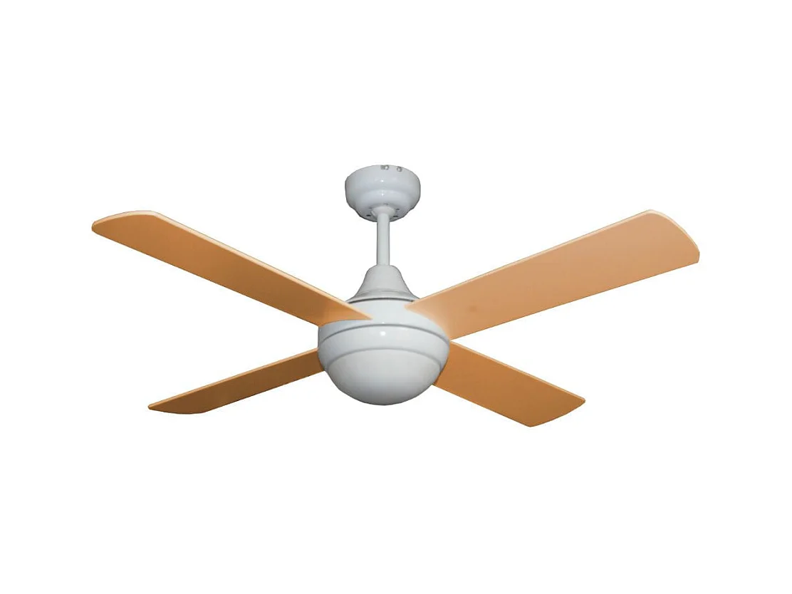Ventilador de techo Napali 60W 4 aspas luz LED 3 tonos blanco/natural Ø106 cm
