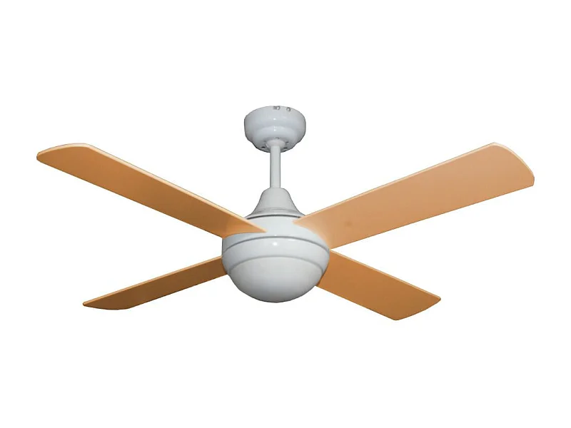 Ventilador de techo Napali 60W 4 aspas luz LED 3 tonos blanco/natural Ø106 cm