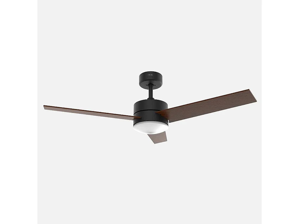 Ventilador de techo Bora Universal Blue con luz 70W negro