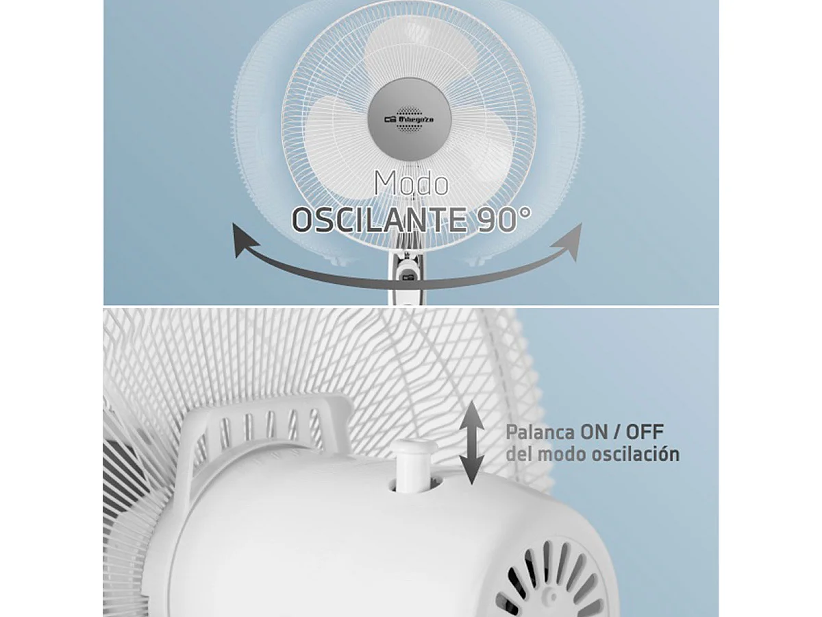 Ventilateur sur Pied Orbegozo SF 0147