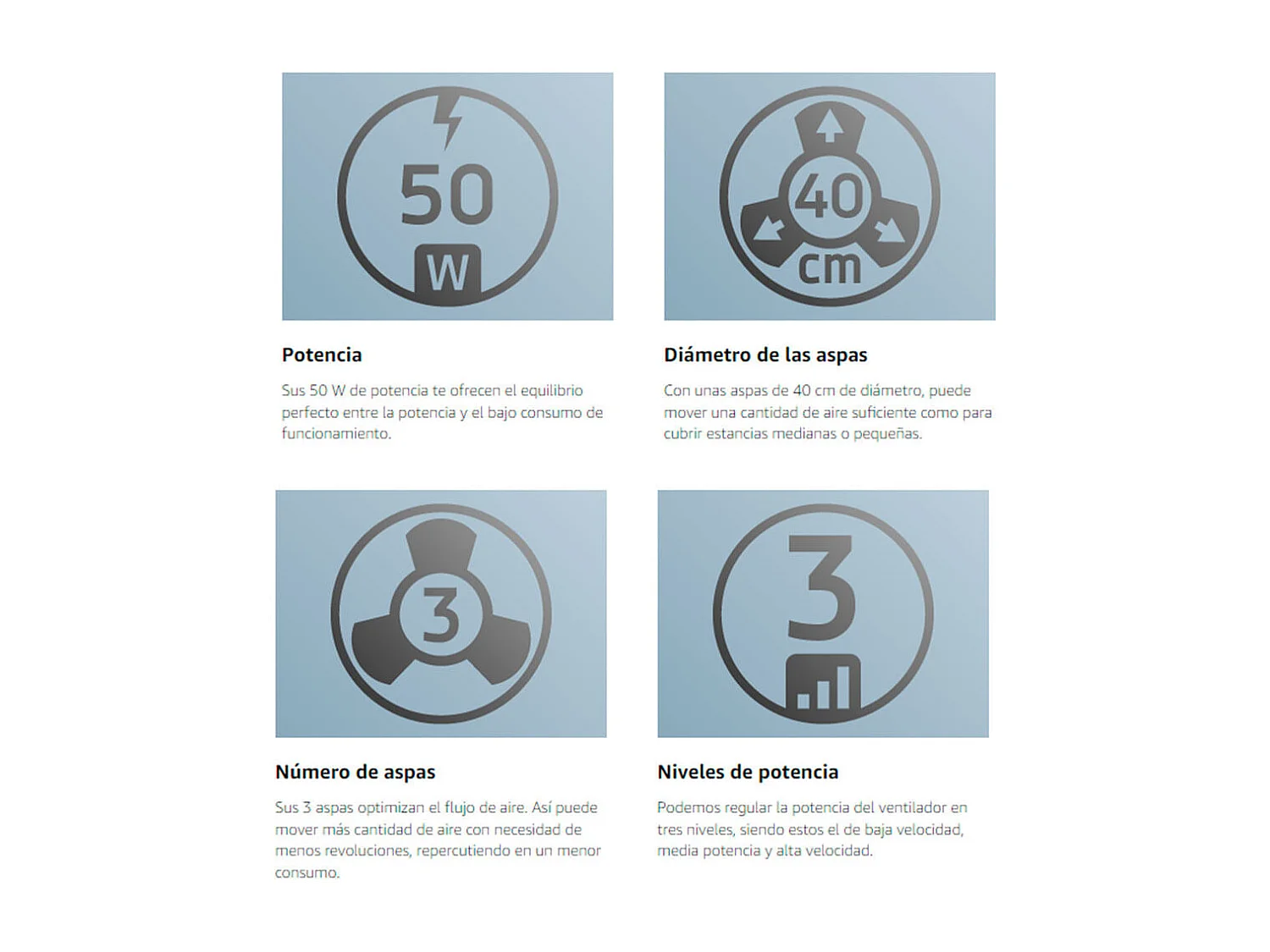 Ventilateur sur Pied Orbegozo SF 0147