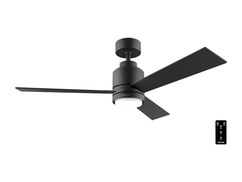 Ventilador de techo Cecotec EnergySilence Aero 4850 Style Black 30W 3 aspas mando a distancia negro