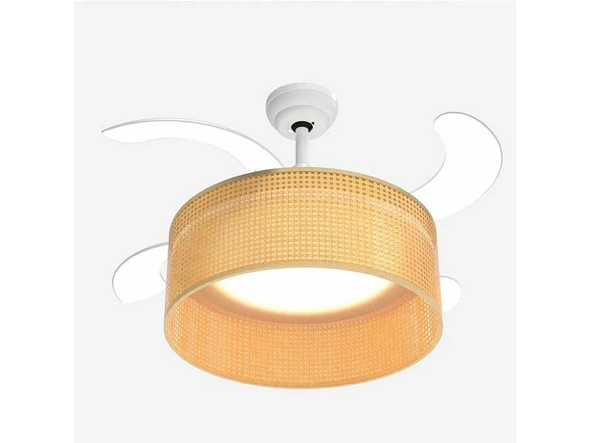 Ventilador de techo Jaloque 5042WR Universal Blue 65W mando a distancia beige