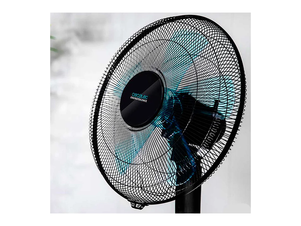 Ventilador de pie Cecotec EnergySilence 520 Power 40W 5 aspas negro 110-130 cm