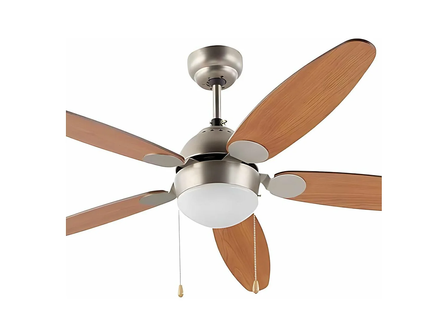 Ventilador de techo VT130 60W 5 aspas reversible natural Ø132 cm