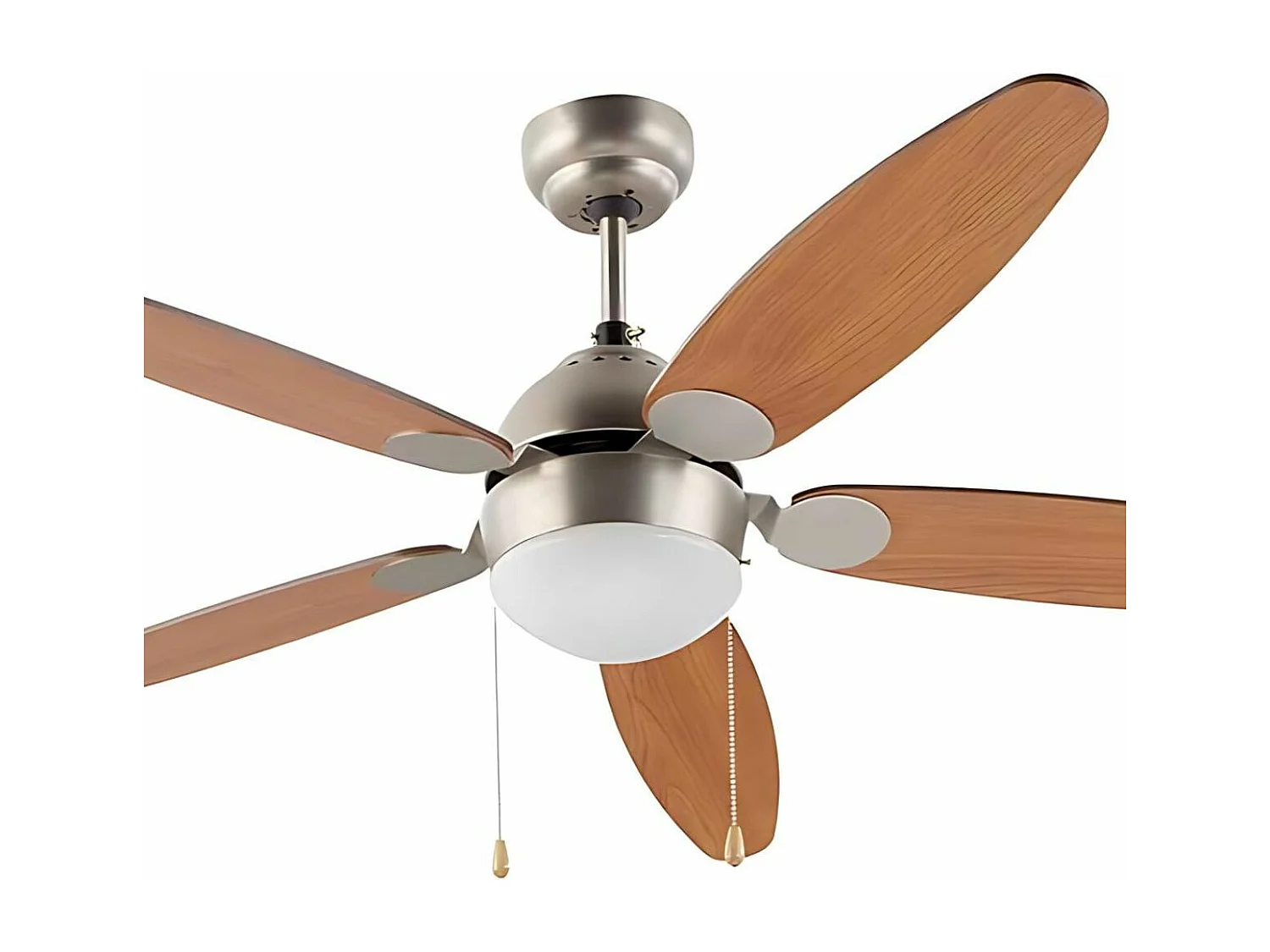 Ventilador de techo VT130 60W 5 aspas reversible natural Ø132 cm