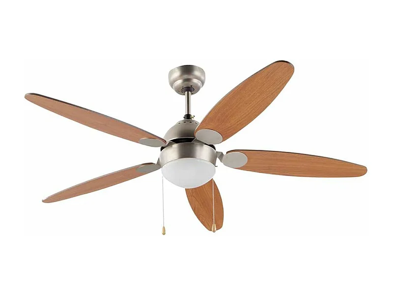 Ventilador de techo VT130 60W 5 aspas reversible natural Ø132 cm