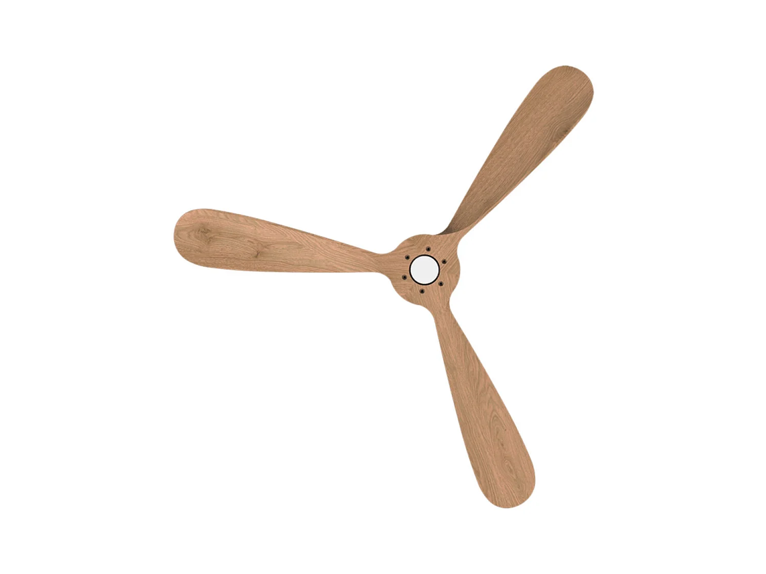 Ventilador de techo Cecotec EnergySilence 5500 White Aqua Connected 40W 3 aspas WiFi mando a distancia blanco/madera