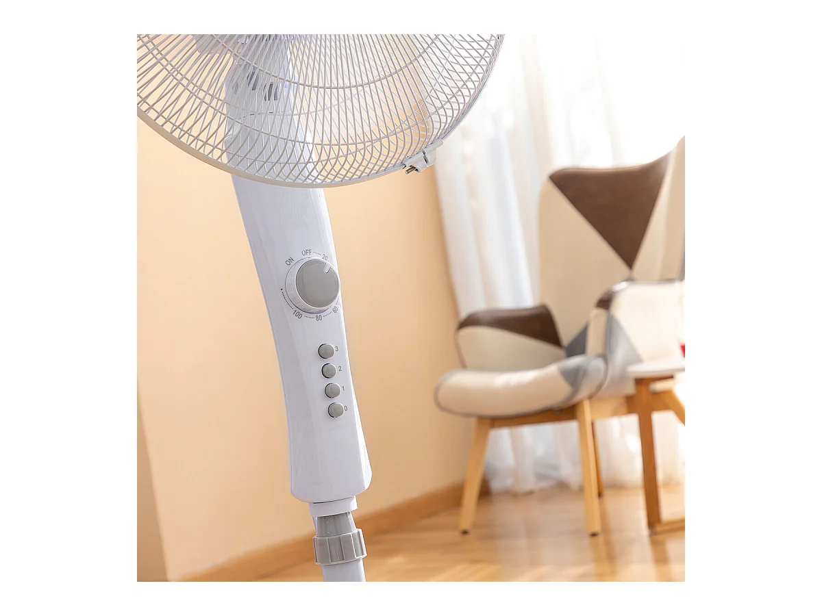 Ventilateur sur Pied InnovaGoods Freshinn Blanc 45 W