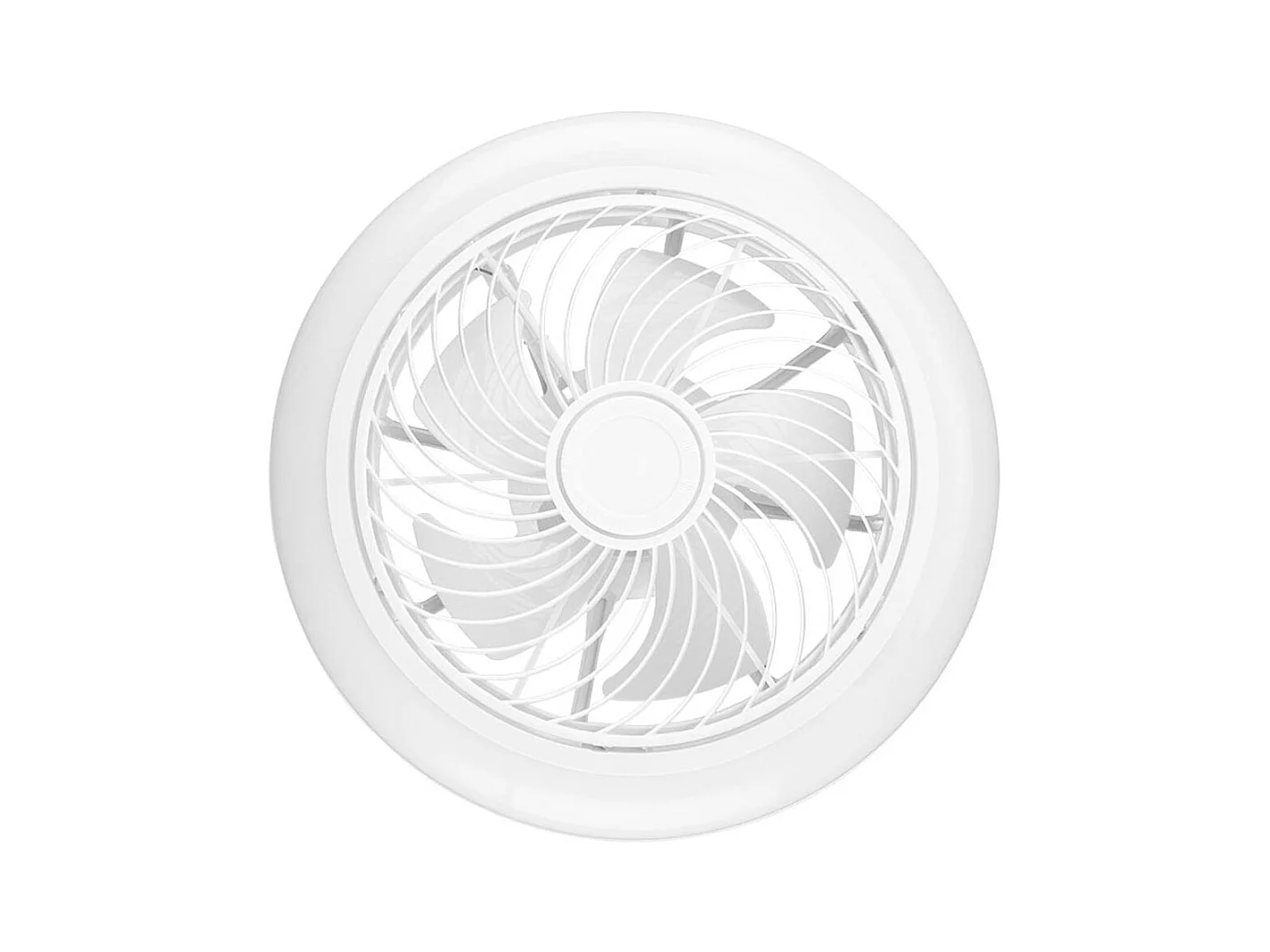 Ventilador de techo Orbegozo CP 12435 20W 6 velocidades luz ajustable blanco Ø33 cm