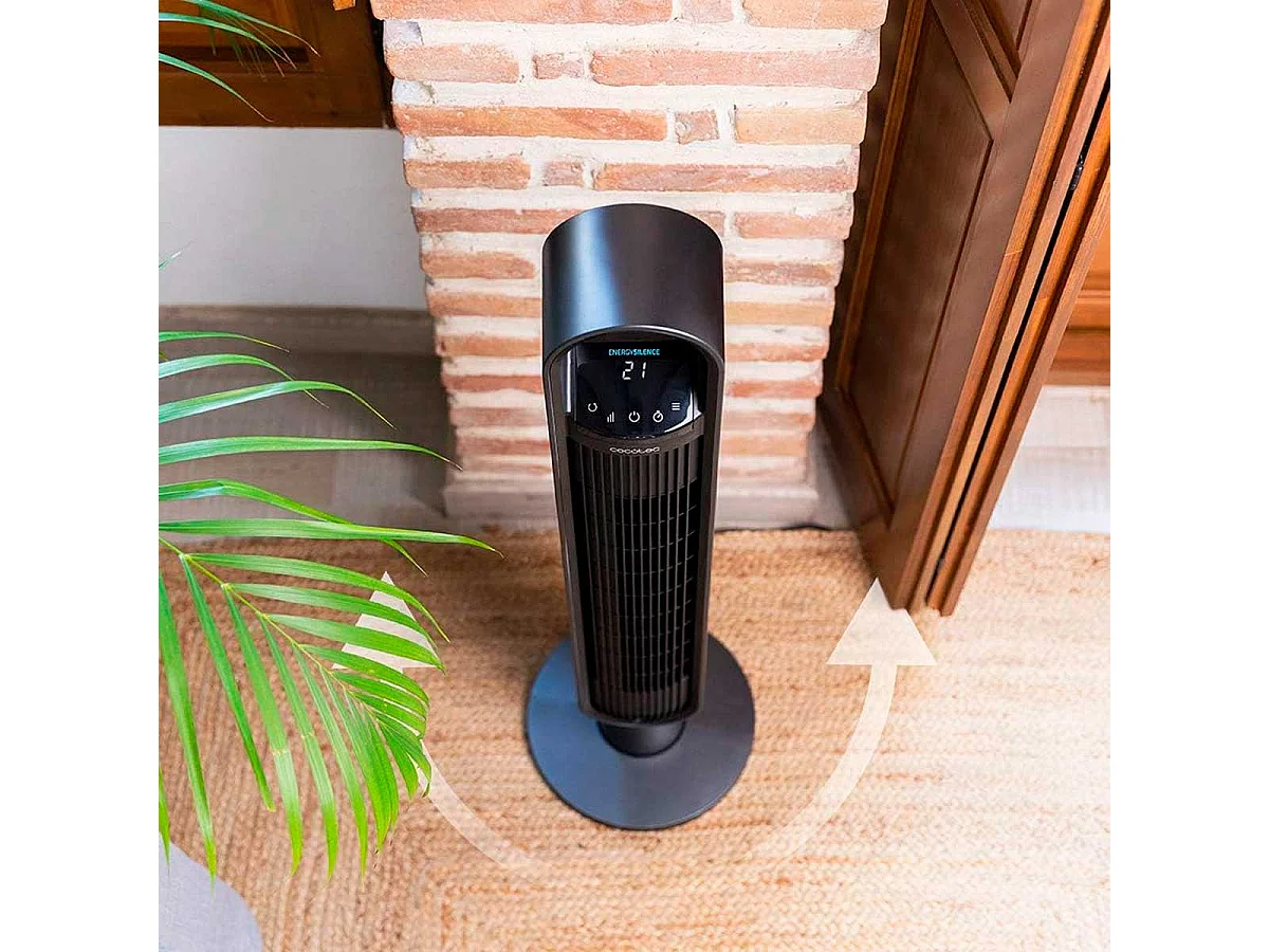 Ventilateur Tour Cecotec EnergySilence 9190 SkyLine Ionic 60W Noir