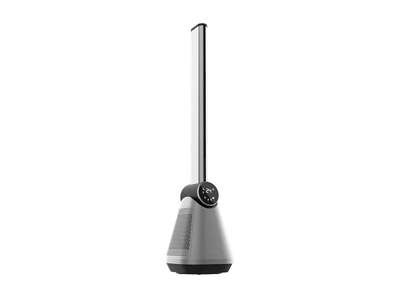 Ventilador de torre Cecotec EnergySilence 9890 Skyline Bladeless 50W diseño sin aspas inox/negro