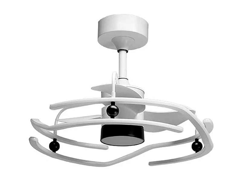 Ventilador de techo Alison Bel Air DC LED 125+125W blanco Ø63x50 cm