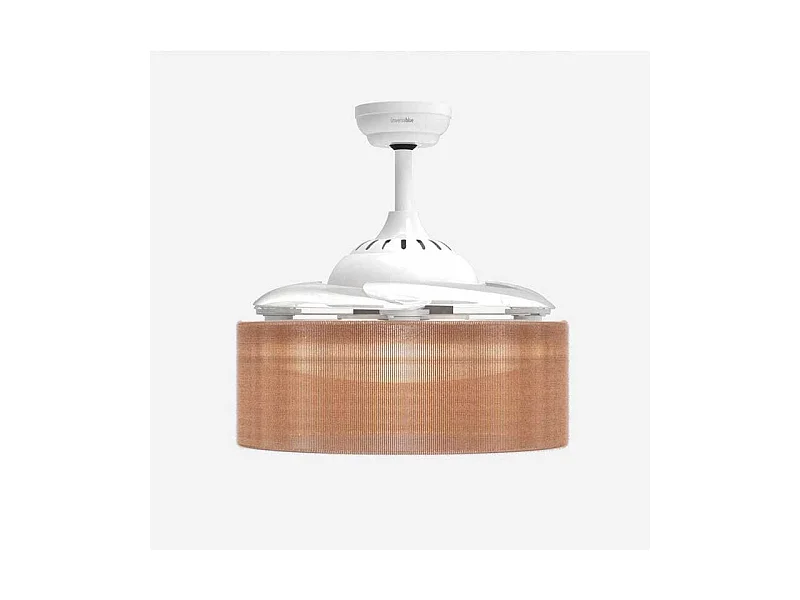 Ventilador de techo Jaloque 5042WFC Universal Blue 65W 4 aspas retráctiles marrón