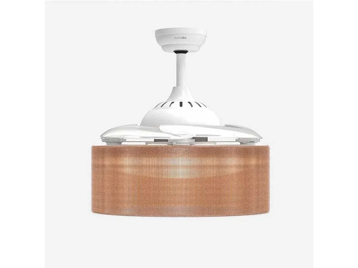 Ventilador de techo Jaloque 5042WFC Universal Blue 65W 4 aspas retráctiles marrón