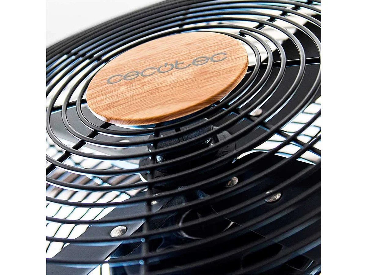 Ventilador de sobremesa Cecotec EnergySilence 560 WoodDesk 45W 3 velocidades negro