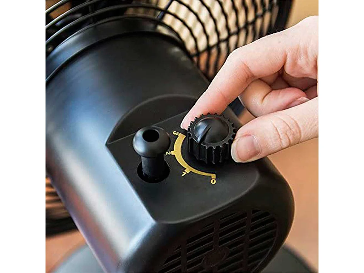 Ventilador de sobremesa Cecotec EnergySilence 560 WoodDesk 45W 3 velocidades negro