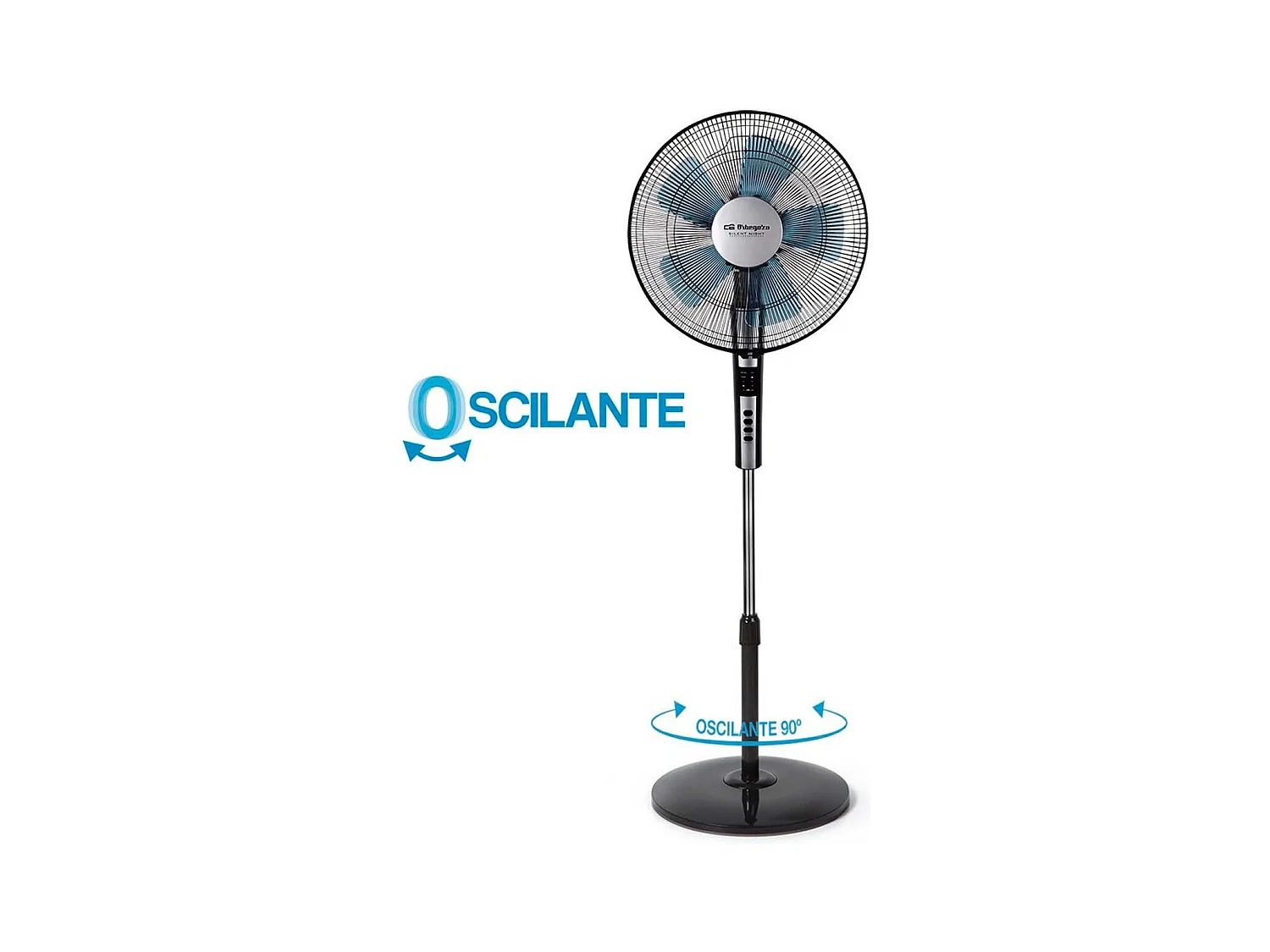 Ventilateur sur Pied avec Télécommande Orbegozo SF 0640 65 W