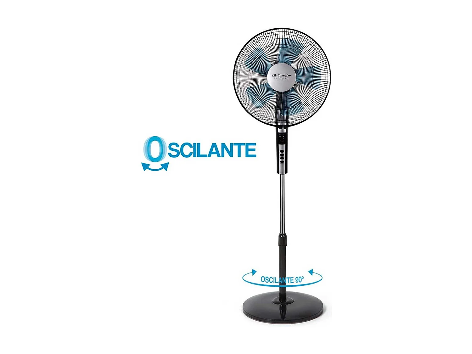 Ventilateur sur Pied avec Télécommande Orbegozo SF 0640 65 W