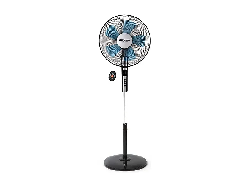 Ventilador de pie Orbegozo SF 0640 65W 2 velocidades negro Ø40 cm