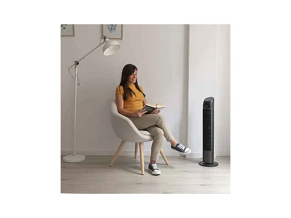 Ventilateur Tour Cecotec EnergySilence 8050 SkyLine Smart Noir 45W 45 W