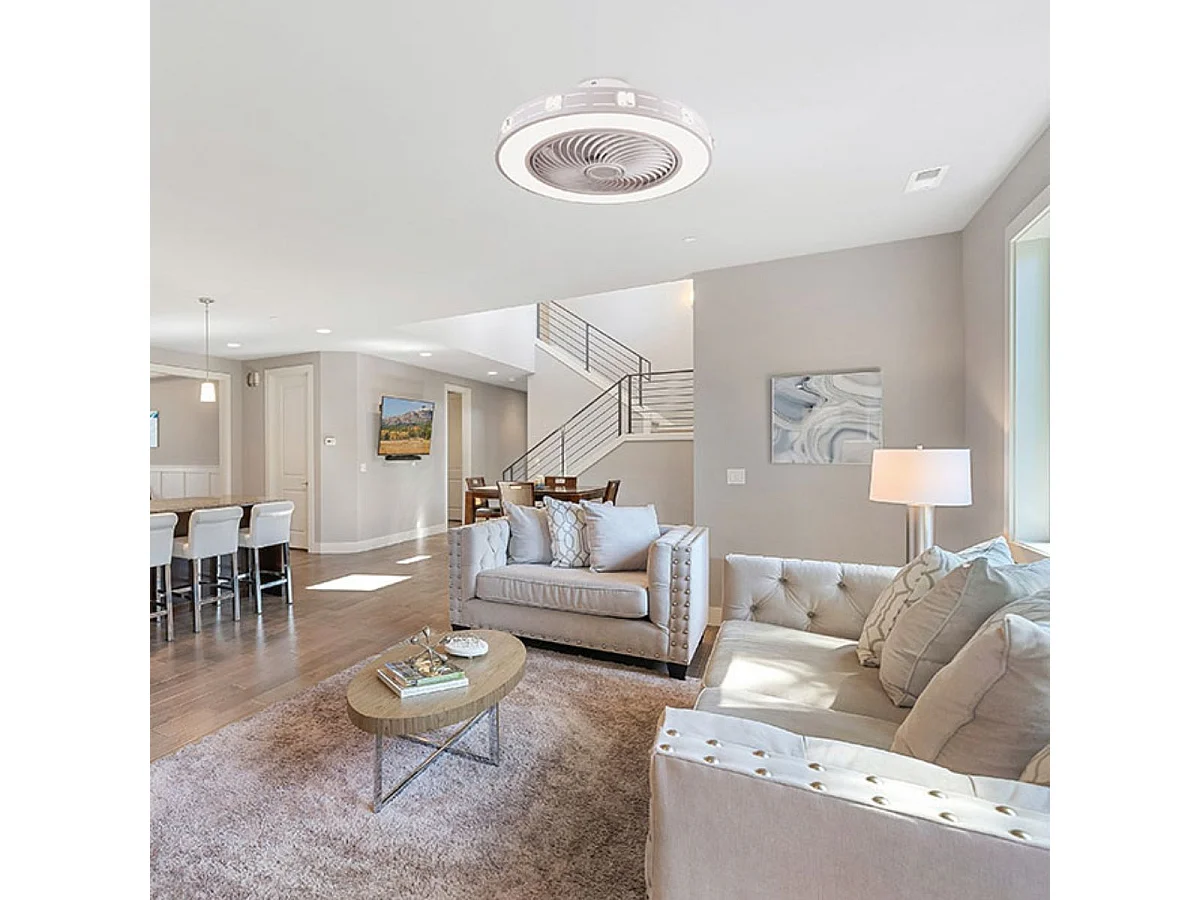 Ventilador de techo Kairos Bel Air 72W 5 aspas blanco Ø50 cm