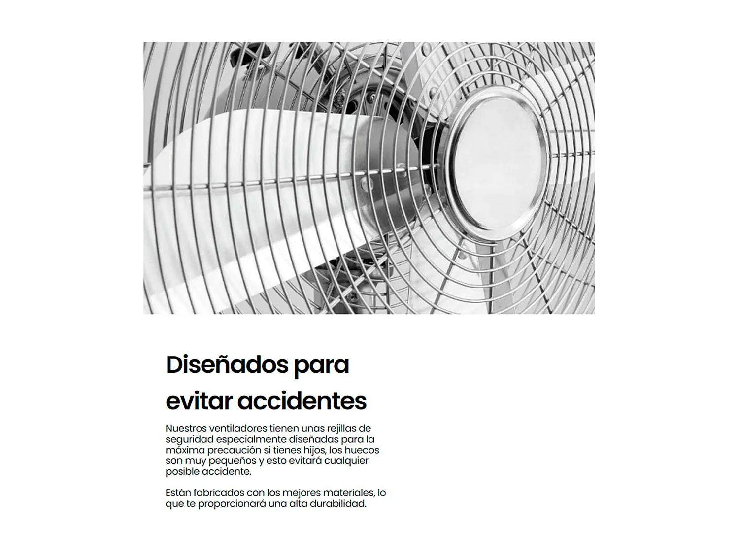 Ventilador de pie Infiniton IF-40M 50W 3 velocidades altura regulable acero inox