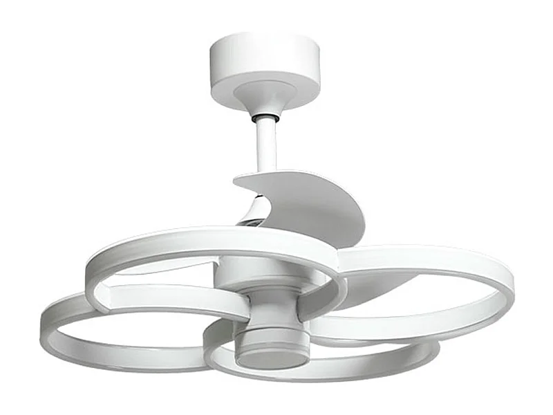 Ventilador de techo Trébol Bel Air DC LED 100+100W blanco Ø60x45 cm