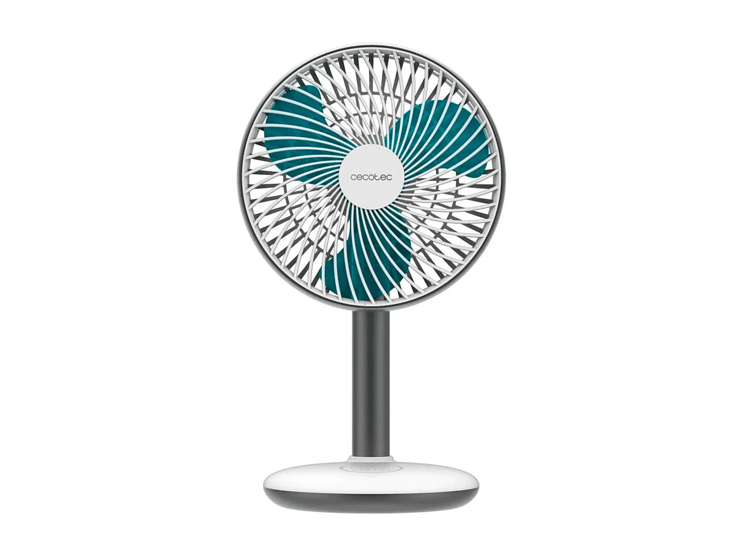 Ventilador de sobremesa Cecotec EnergySilence 4000 Portable Desk 4000mAh inalámbrico blanco