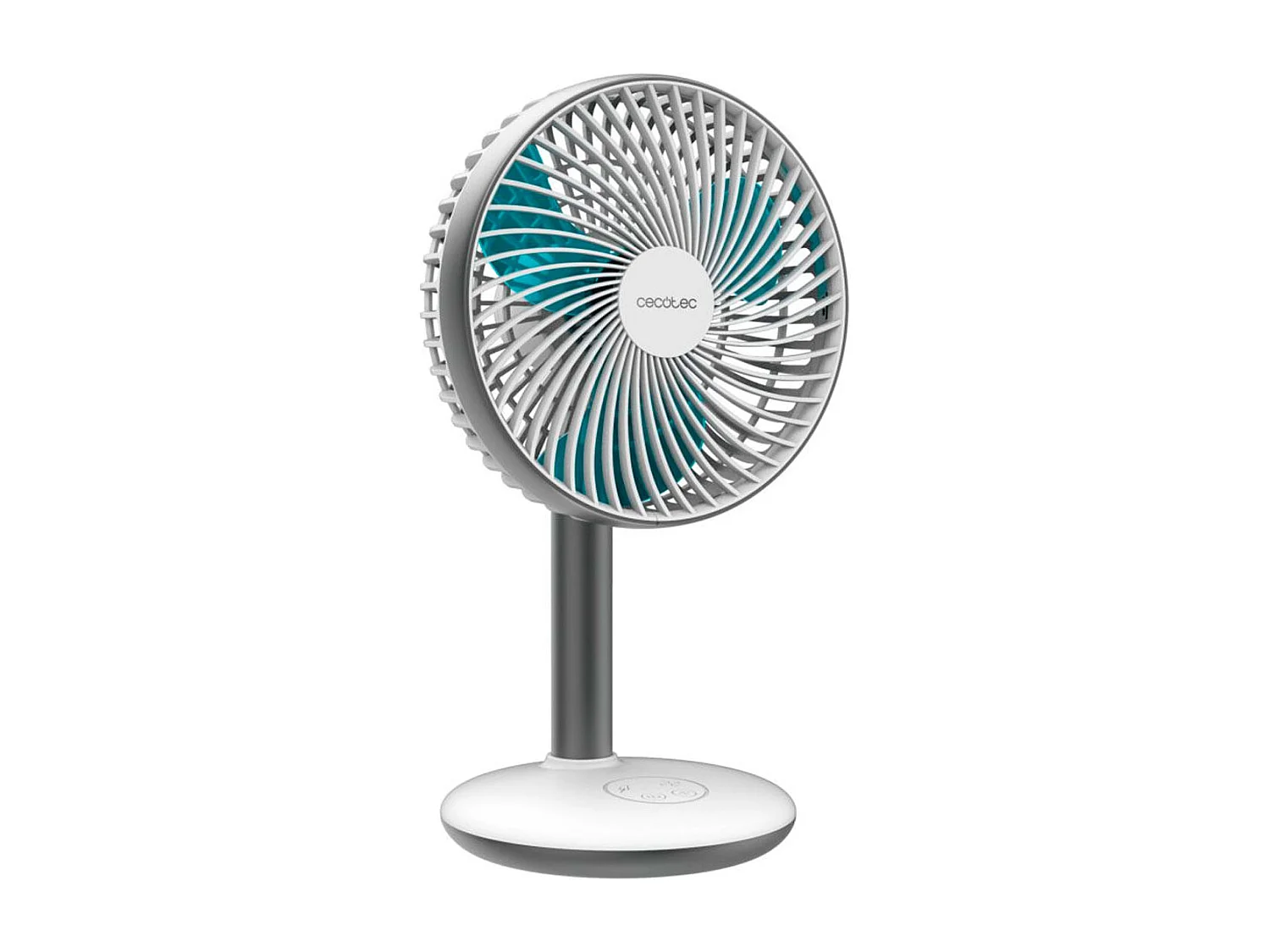 Ventilador de sobremesa Cecotec EnergySilence 4000 Portable Desk 4000mAh inalámbrico blanco