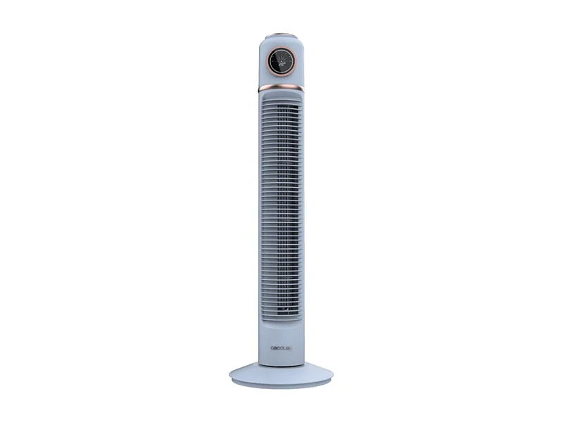 Ventilador de torre Cecotec EnergySilence 1090 Skyline Retro Smart 40W oscilante azul